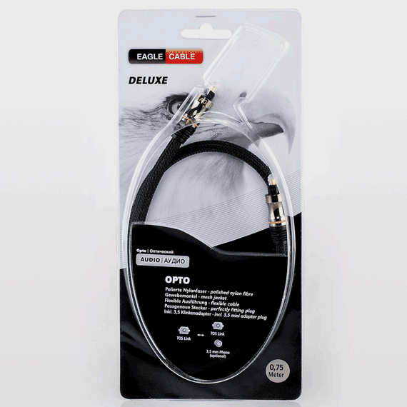 Eagle Cable Deluxe Optyczny 0,75m
