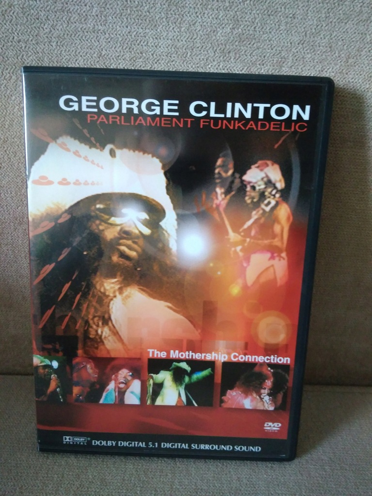 KONCERT GEORGE CLINTON DVD TANIO !!!