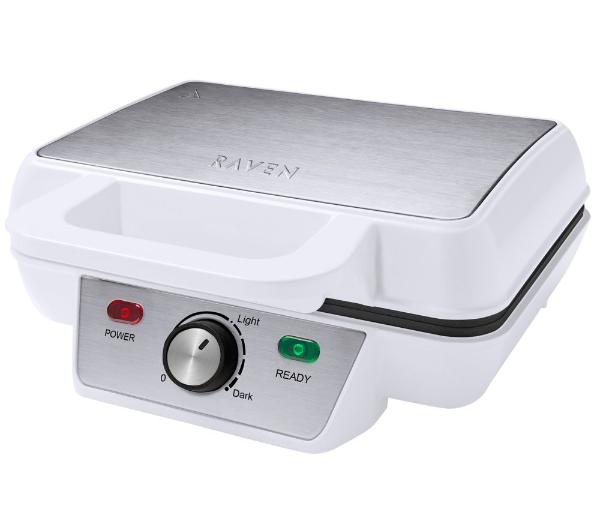 Gofrownica RAVEN EG002W 2 PROSTOKĄTY 1000 W