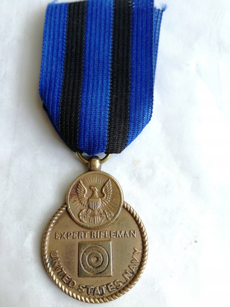US Navy Expert Rifleman Medal .