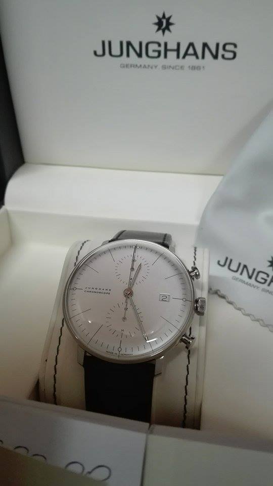 Junghans Max Bill Chronoscope chronograph 027/4600