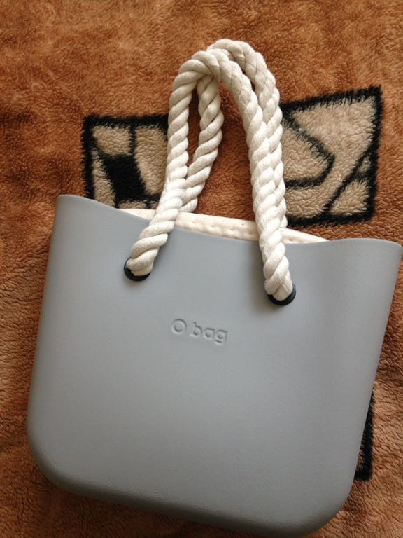 O bag grigio on sale chiaro