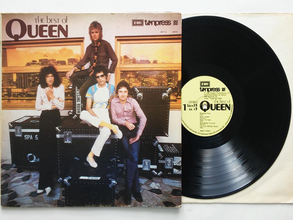 LP: Queen - The Best Of Queen - 1980  TONPRESS VG+