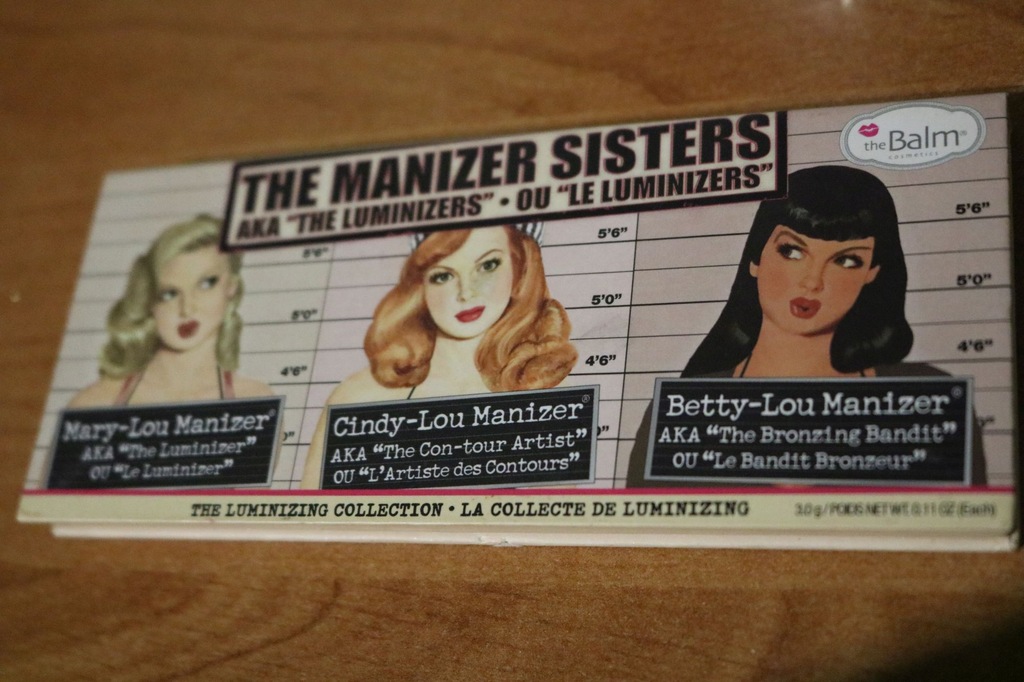 The Balm paletka The Manizer Sisters rozświetlacz