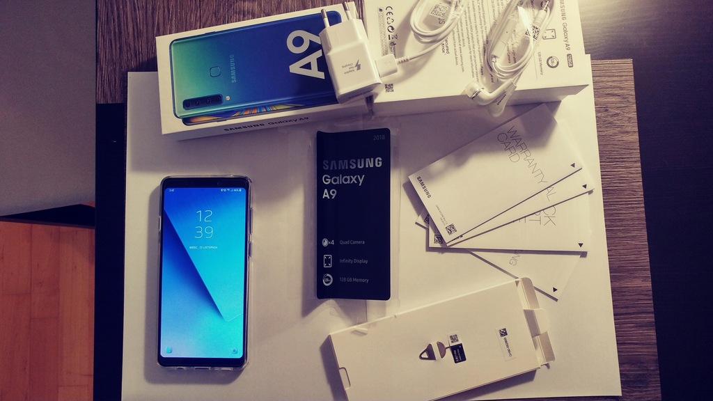 Samsung Galaxy A9 (2018) NIEBIESKI + GRATISY