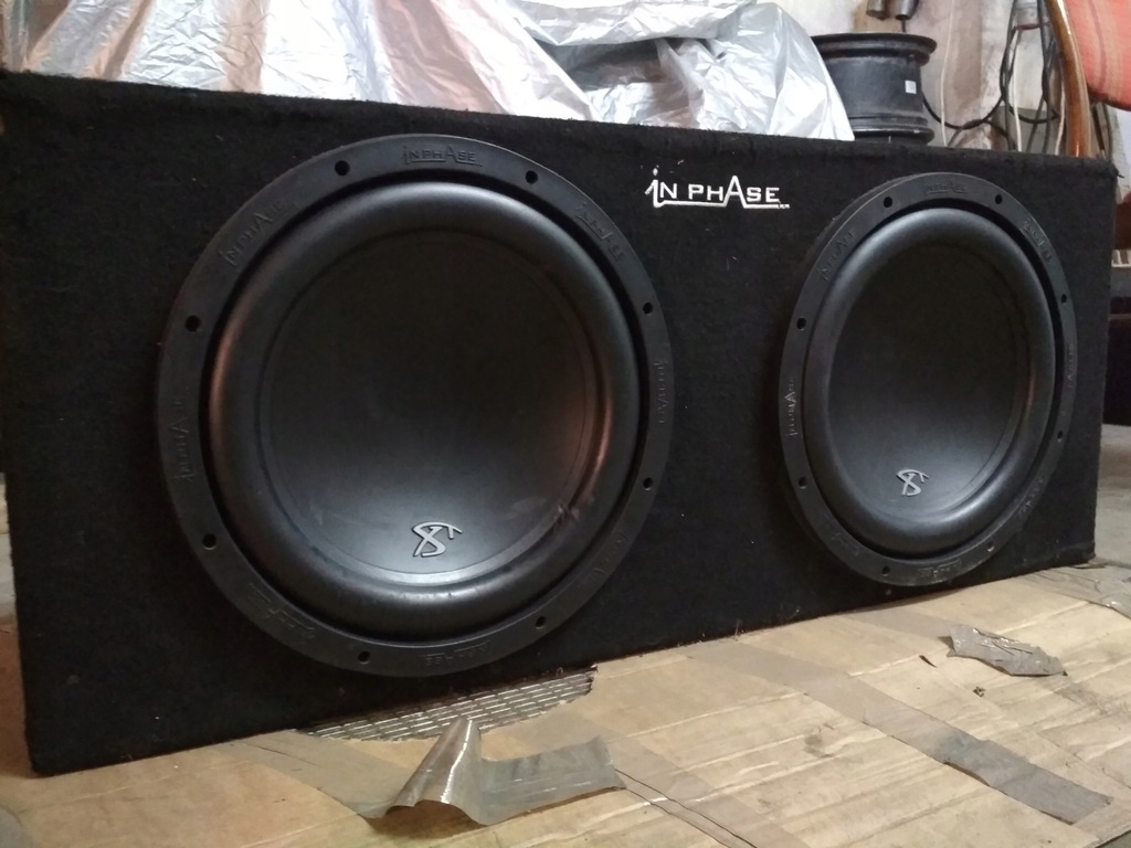 2800 watt ! 2x30 cm inphase