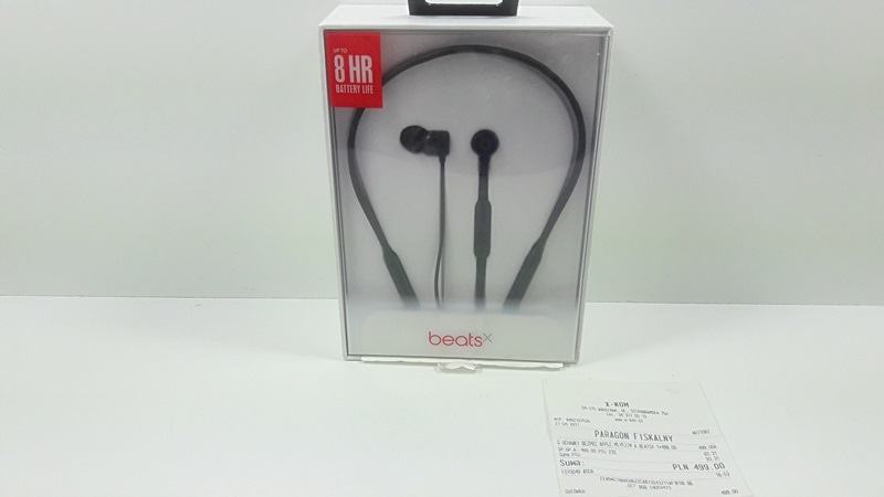 SŁUCHAWKI BEATS BY DR. DRE BEATSX A1763 KOMPLET