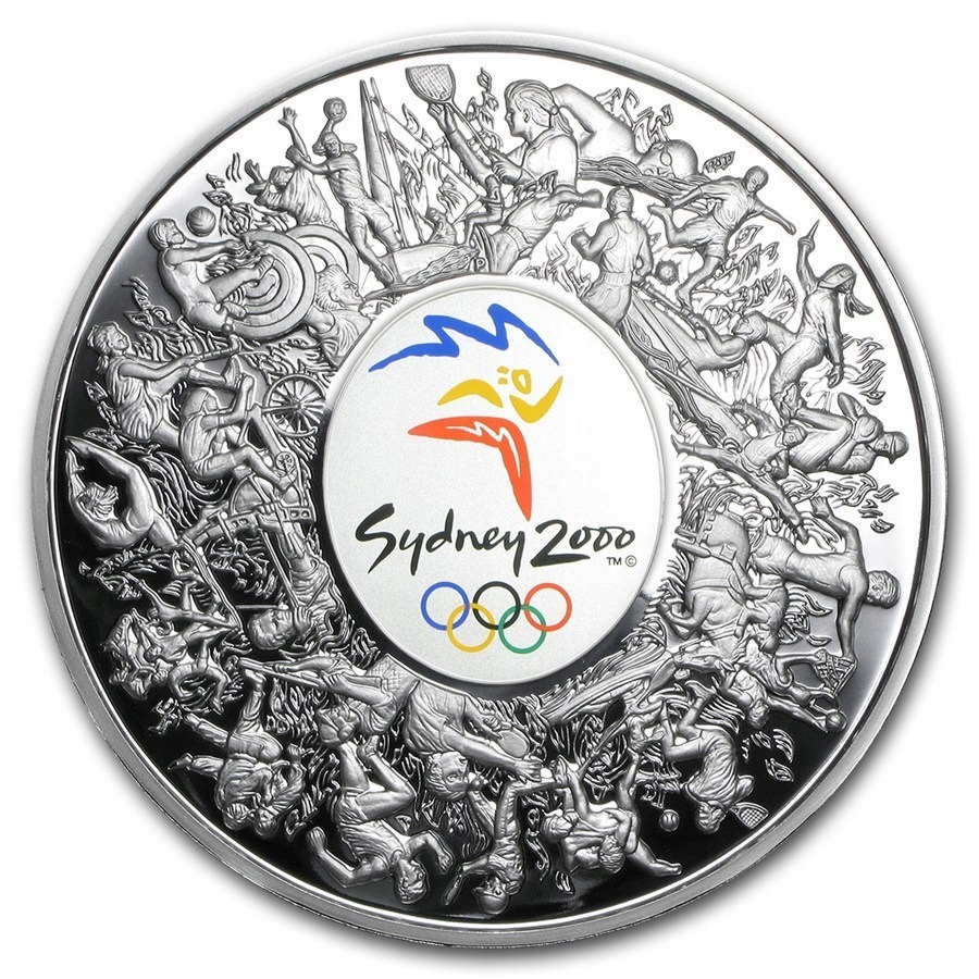 Australia 30$ Olimpiada w Sydney 1 kg srebra