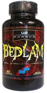 UG UNDERGROUND PHARMA BEDLAM 90 KAPS. USA !!!