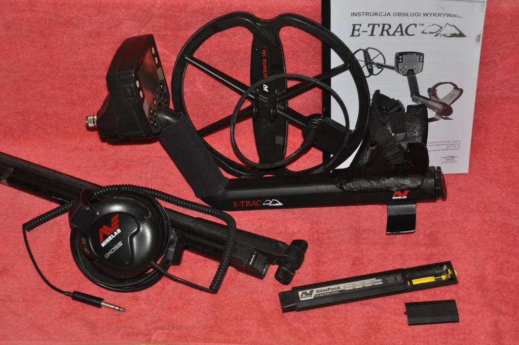 Wykrywacz metalu Minelab E-Trac na złoto srebro