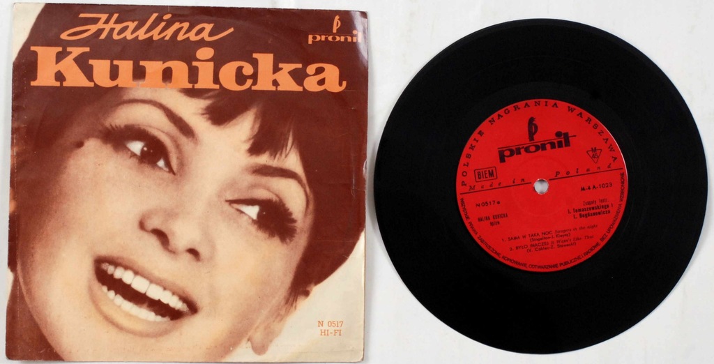 Halina Kunicka - Sama W Taką Noc (EP) (Pronit)