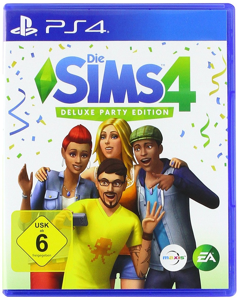 THE SIMS 4 DELUXE PARTY PS4 PL SZCZECIN MANHATAN