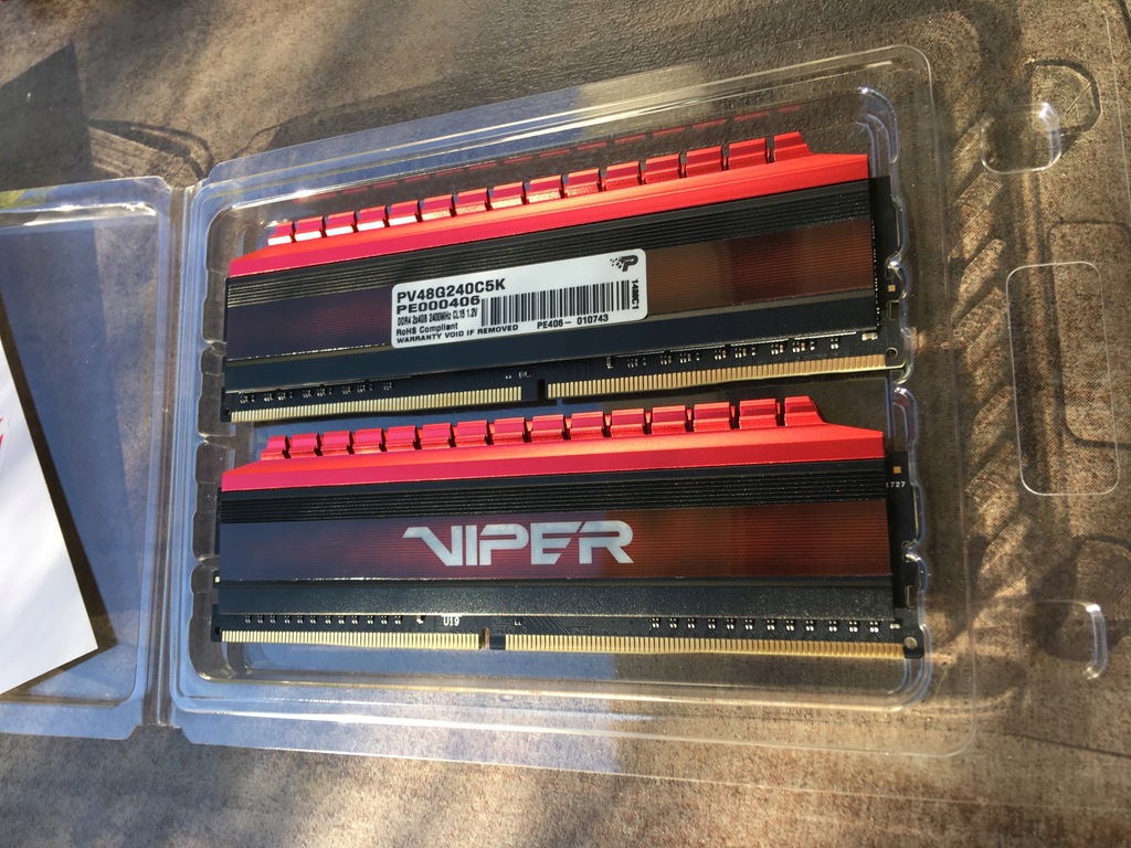 Patriot Memory Viper4 Blackout Series DDR4 3000MHz PC4-24000 16GB