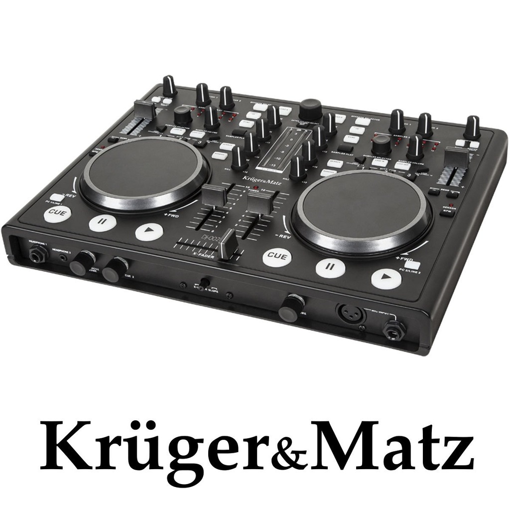 Kontroler DJ mikser Kruger&Matz DJ-002