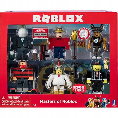 Roblox 6 Pak Figurek Z Gry Masters Mistrzowie 7673570093 Oficjalne Archiwum Allegro - roblox figurka z gry figurki dla dzieci allegropl