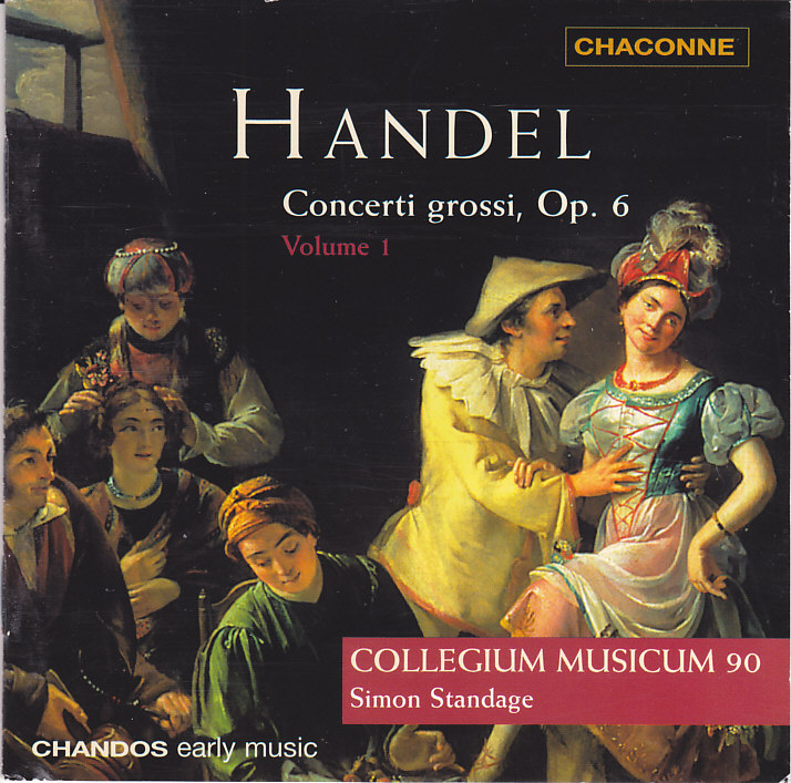 Handel / Concerti Grossi op.6 1-5 / Simon Standage