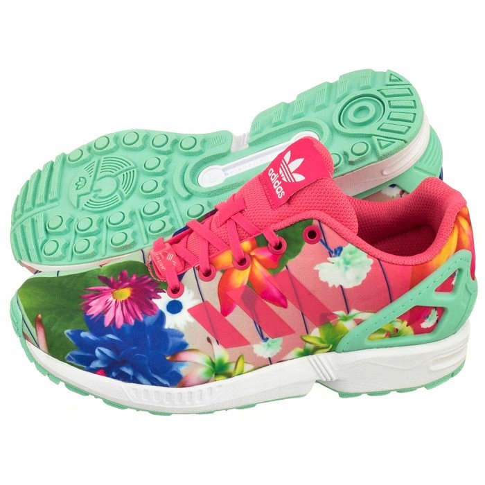 Buty Sportowe adidas ZX Flux J CM8135 w Kwiaty 7221031091 oficjalne archiwum Allegro