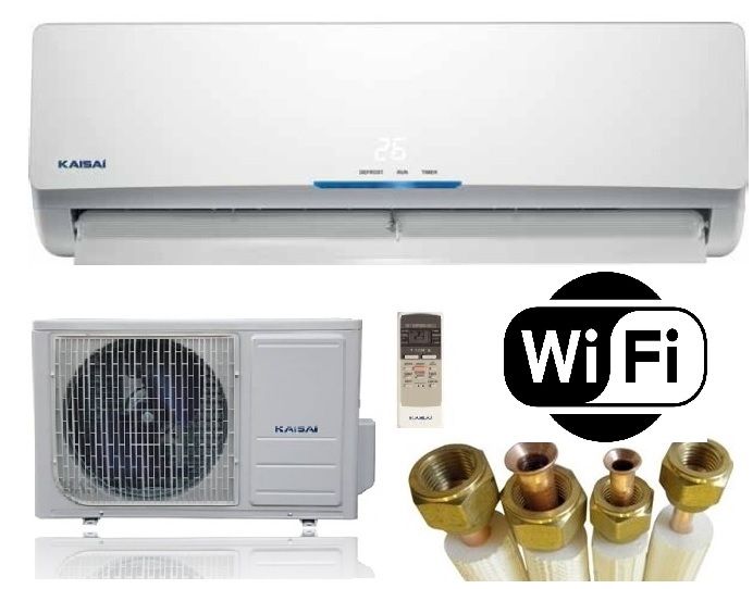 KLIMATYZATOR KAISAI 45m2 WIFI SAMODZIELNY MONTAŻ *