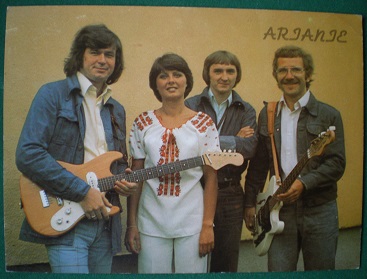 Zespół ARIANIE (Kielce - Łódź) 1977 r Tekst Nuty