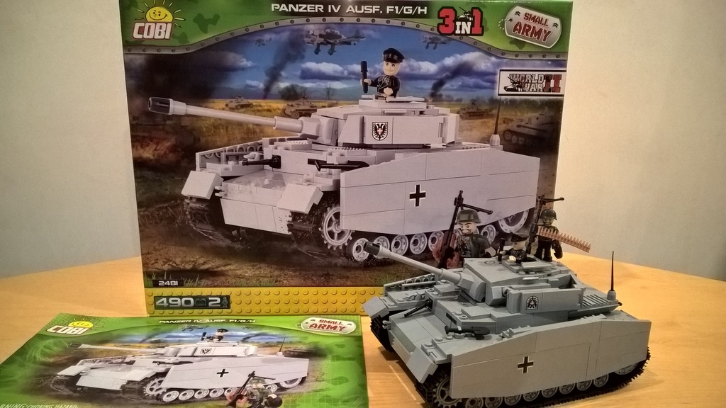 Cobi Panzer IV Ausf F1/GH  World of Tanks WW2 2481