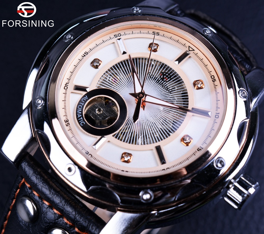 Zegarek męski Forsining Diamentowe Styl S476 - 7097539525 - oficjalne ...