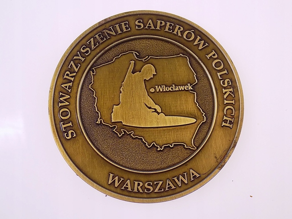 plakieta Pomnik SAPERA Włocławek
