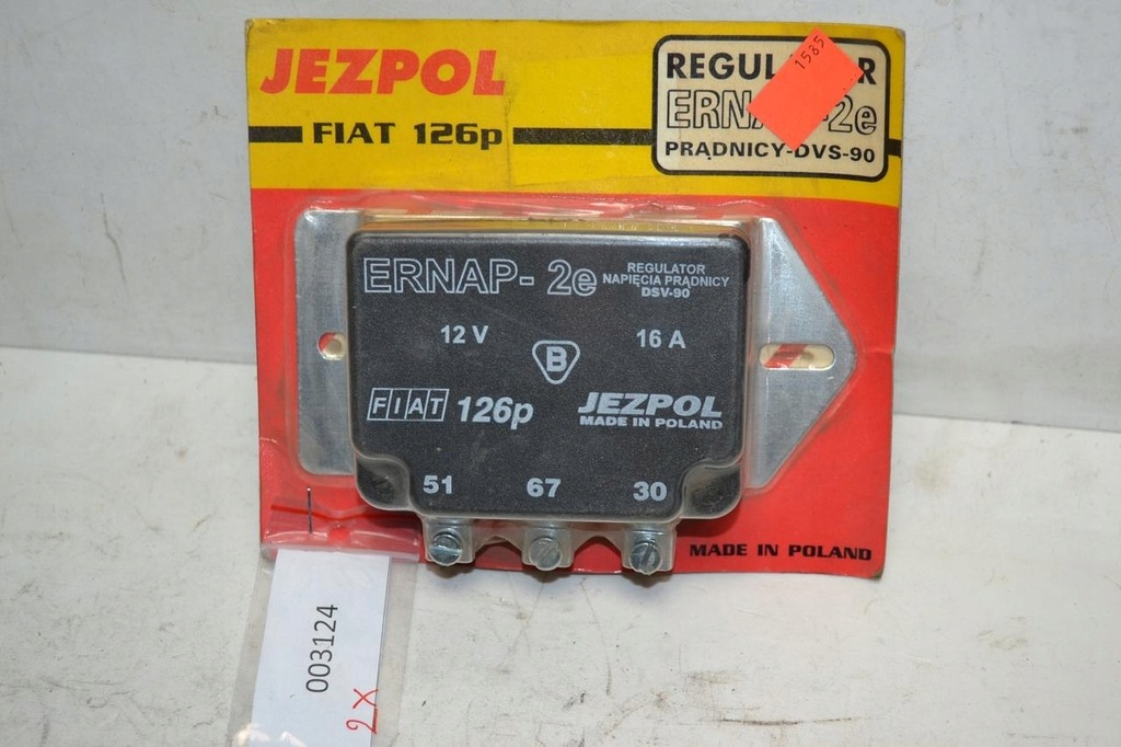Fiat 126p regulator napięcia prądnicy ERNAP2e NOWY