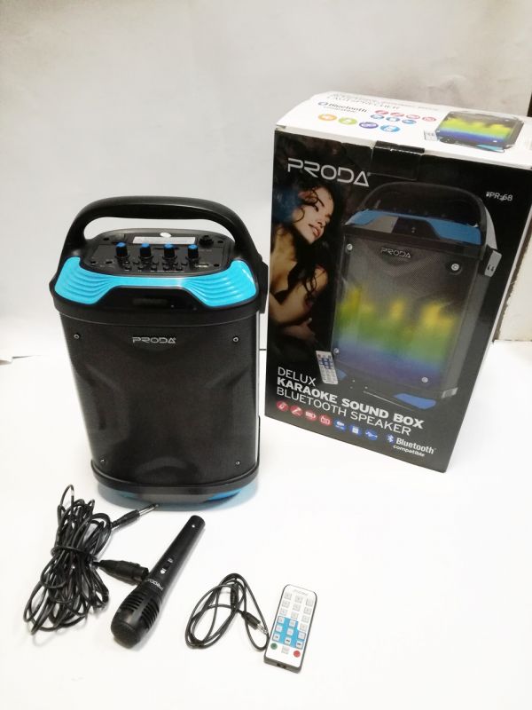 GŁOŚNIK PRODA PR 68 KARAOKE BLUETOOTH