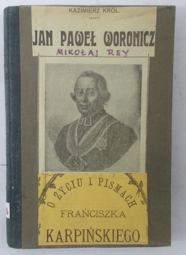 Jan Paweł Woronicz, 1919 r.