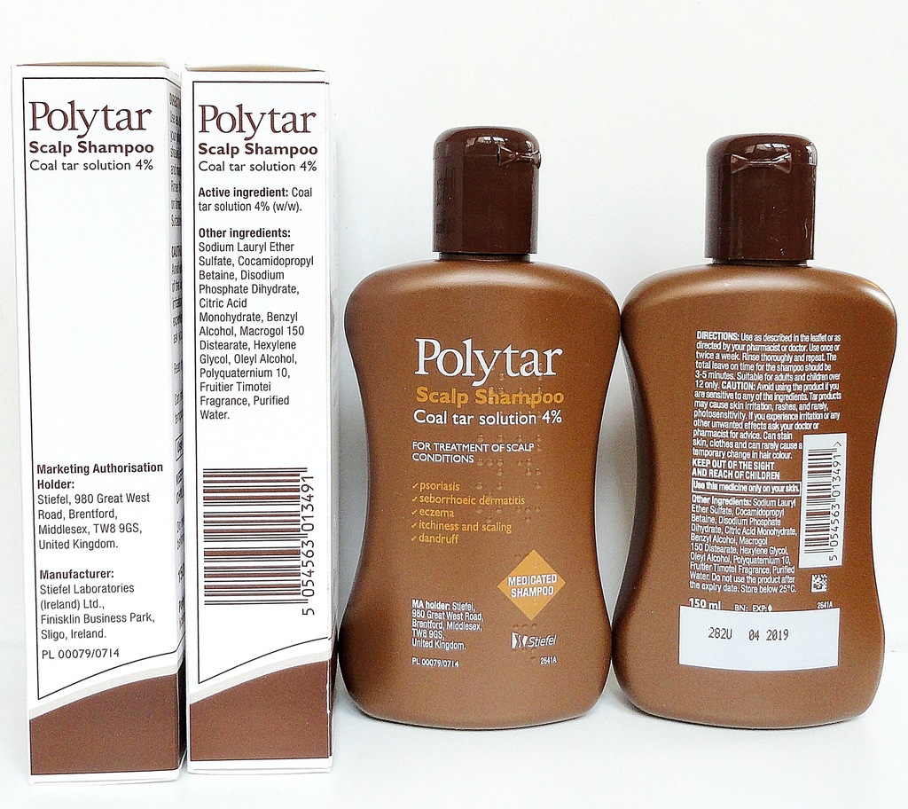 SZAMPON POLYTAR  PRZECIWKO ŁUPIEŻOWI 150 ml