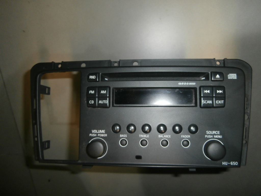 Radio CD HU650 VOLVO S60 V70 XC70 po 2004r. 7258817978