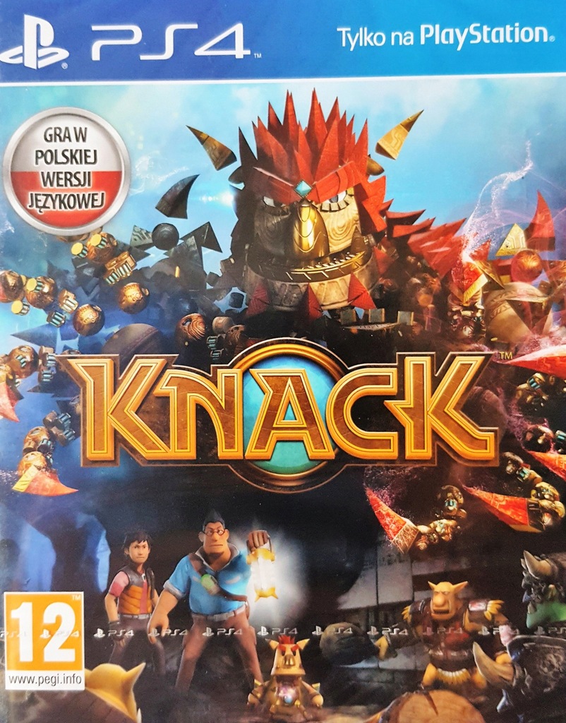 KNACK PL PS4 NOWA FOLIA SKLEP MULTIGAMES KRAKÓW