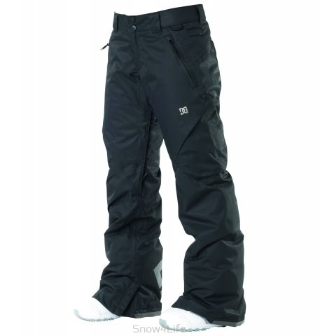 Damskie Spodnie Snowboardowe DC Ace Black XL