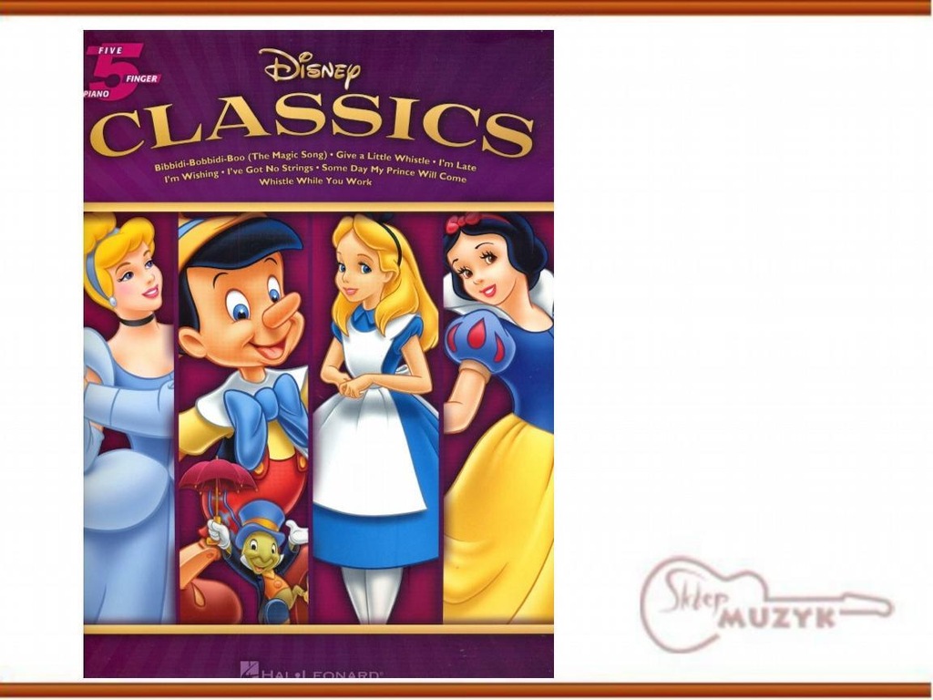 Disney classics 5 finger piano