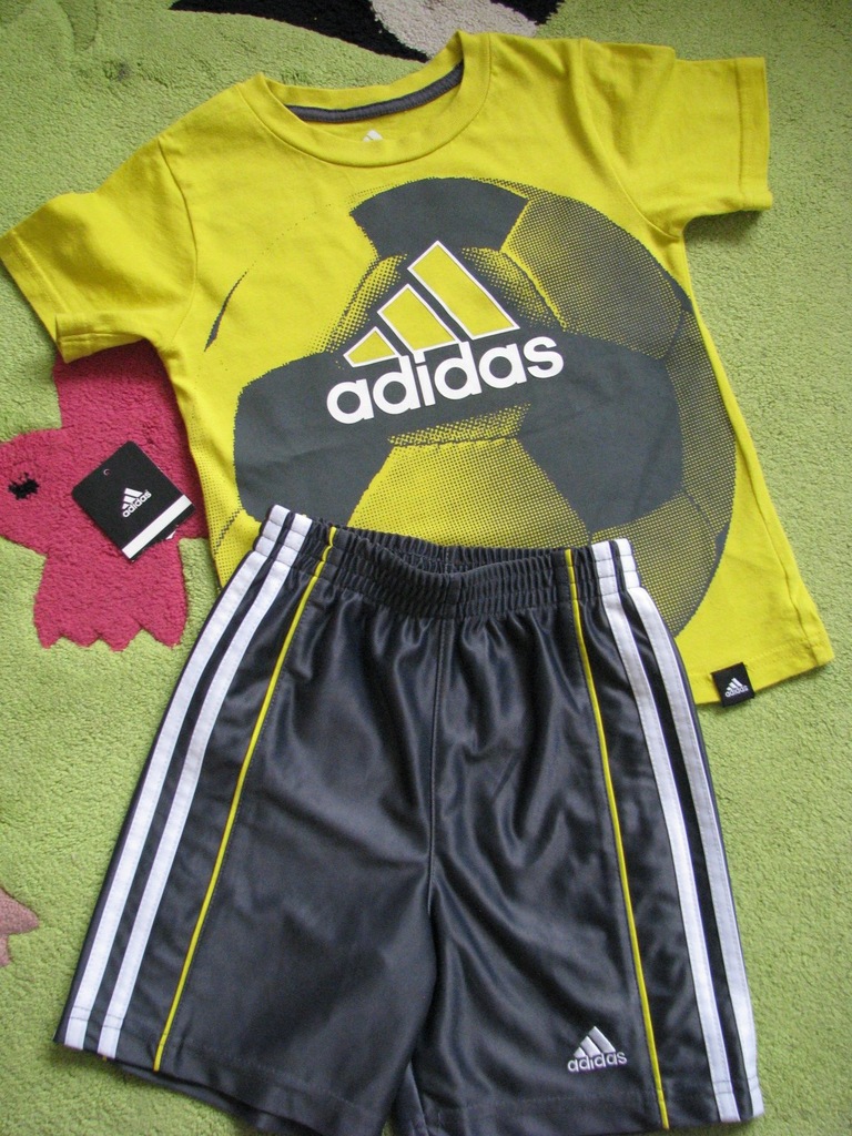 Strój piłkarski Adidas 3 latka koszulka i spodenki