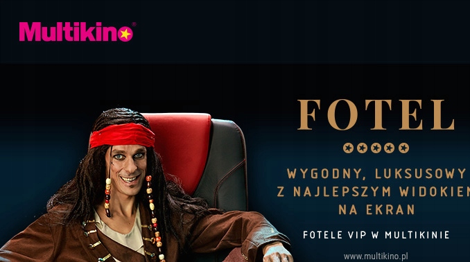 Voucher Multikino VIP, cały tydzień, wybrane kina