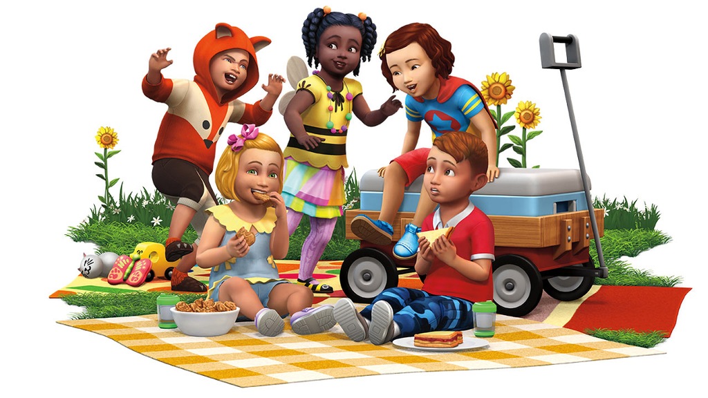 The Sims 4 Dodatek Małe Dzieci THE SIMS 4 MAŁE DZIECI WSZYSTKIE AKTUALNE DODATKI - 6935489865