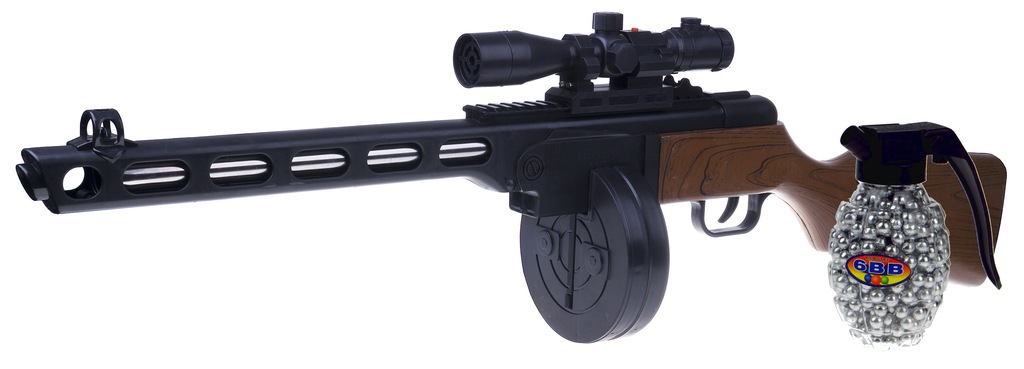 DUŻA STRZELBA PISTOLET NA KULKI A46 70CM. + GRATIS