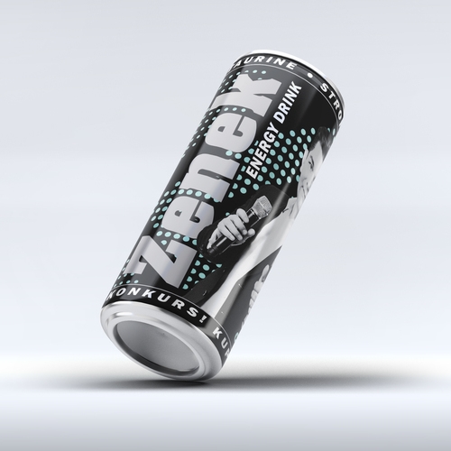 Zenek Akcent Energy Drink 250ml 50mg kofeiny MOC!
