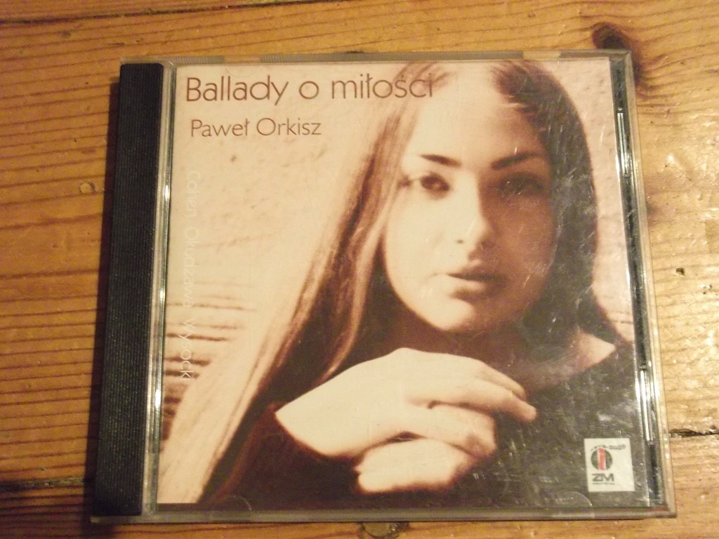 Ballady o miłości Paweł Orkisz Płyta CD 