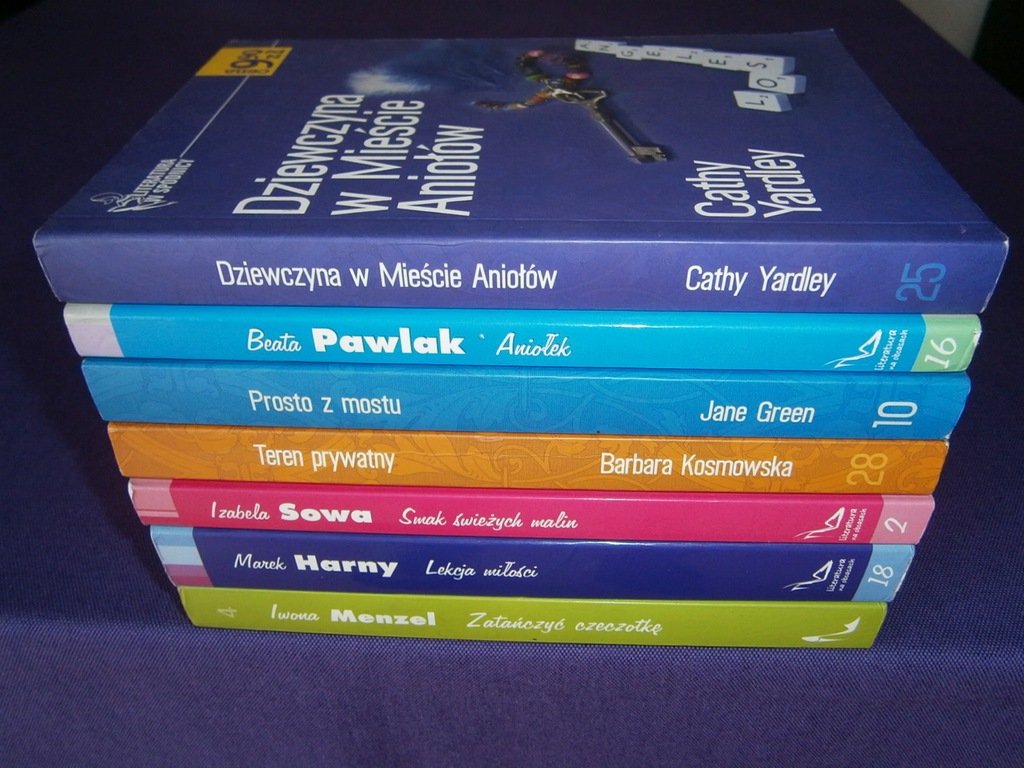 LITERATURA W SPÓDNICY-LITERATURA NA OBCASACH -7szt