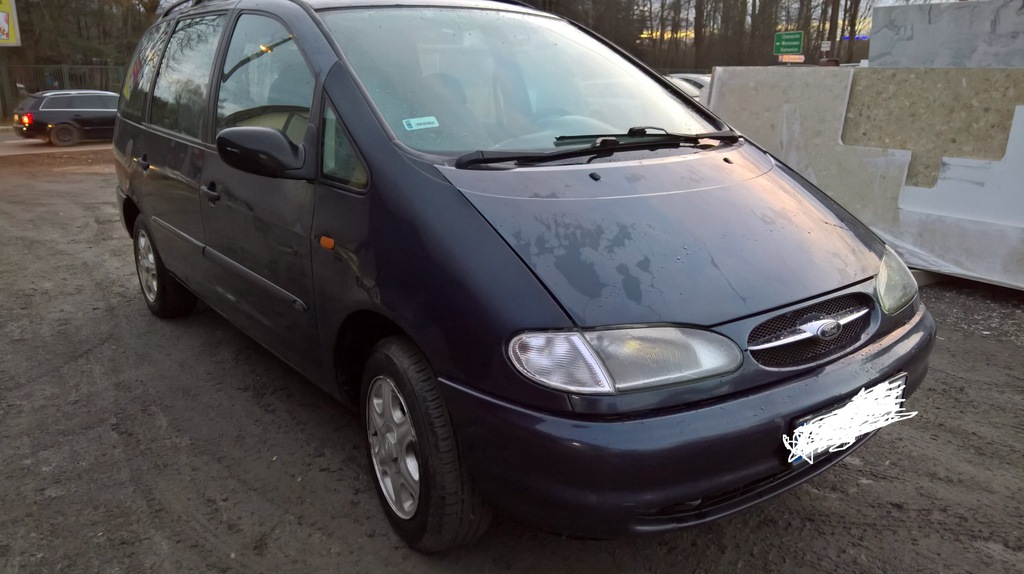 Ford Galaxy Gaz 2.3 7 OSÓB  Oryginalny Przebieg