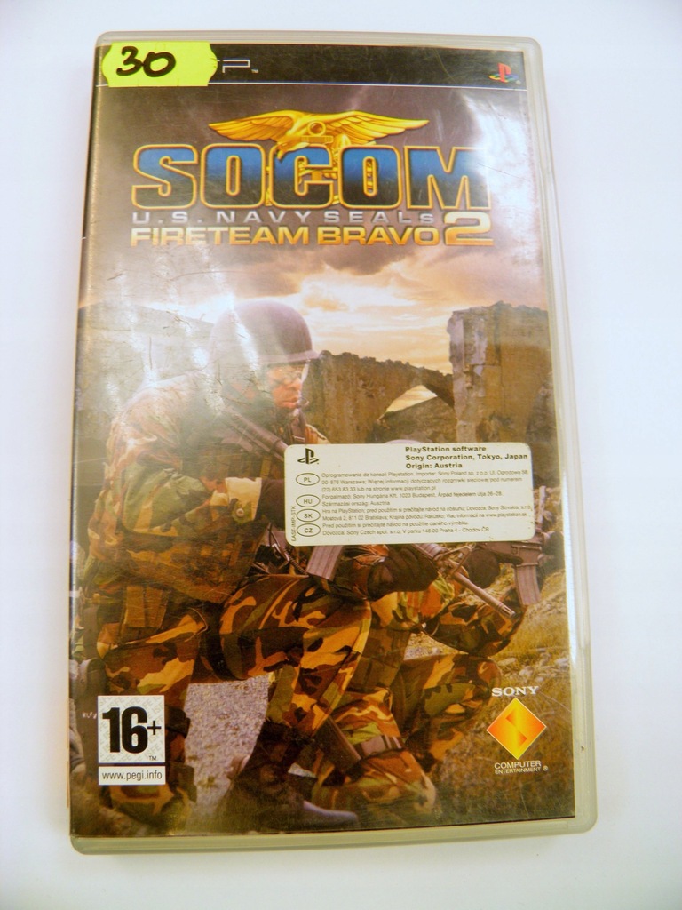 Socom U S Navy Seals Fireteam Bravo 2 Psp Oficjalne Archiwum Allegro