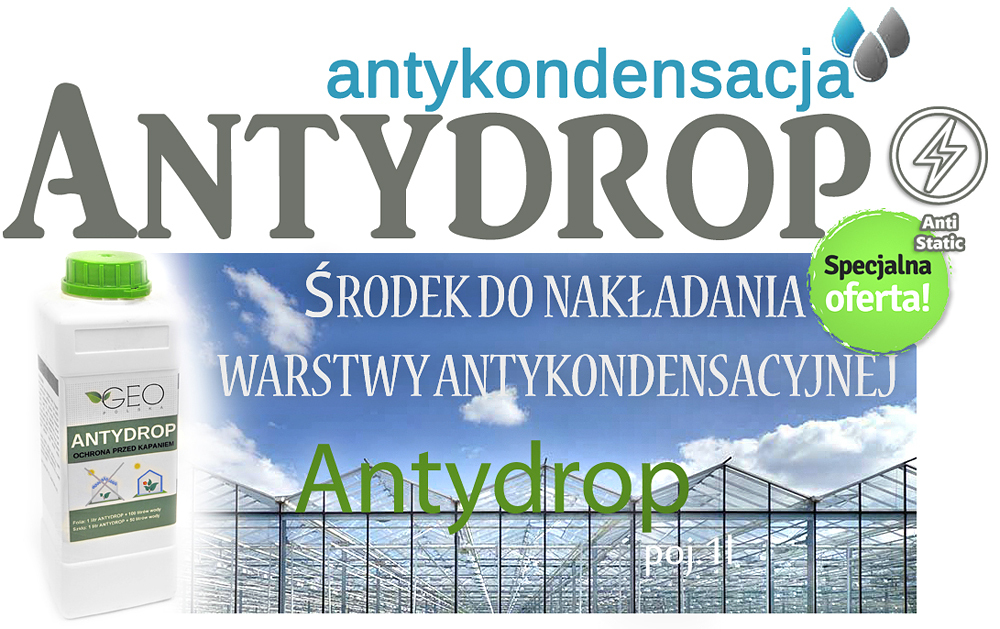 SZKLARNIA FOLIA SKRAPLANIE ANTY KONDENSACJA PARA