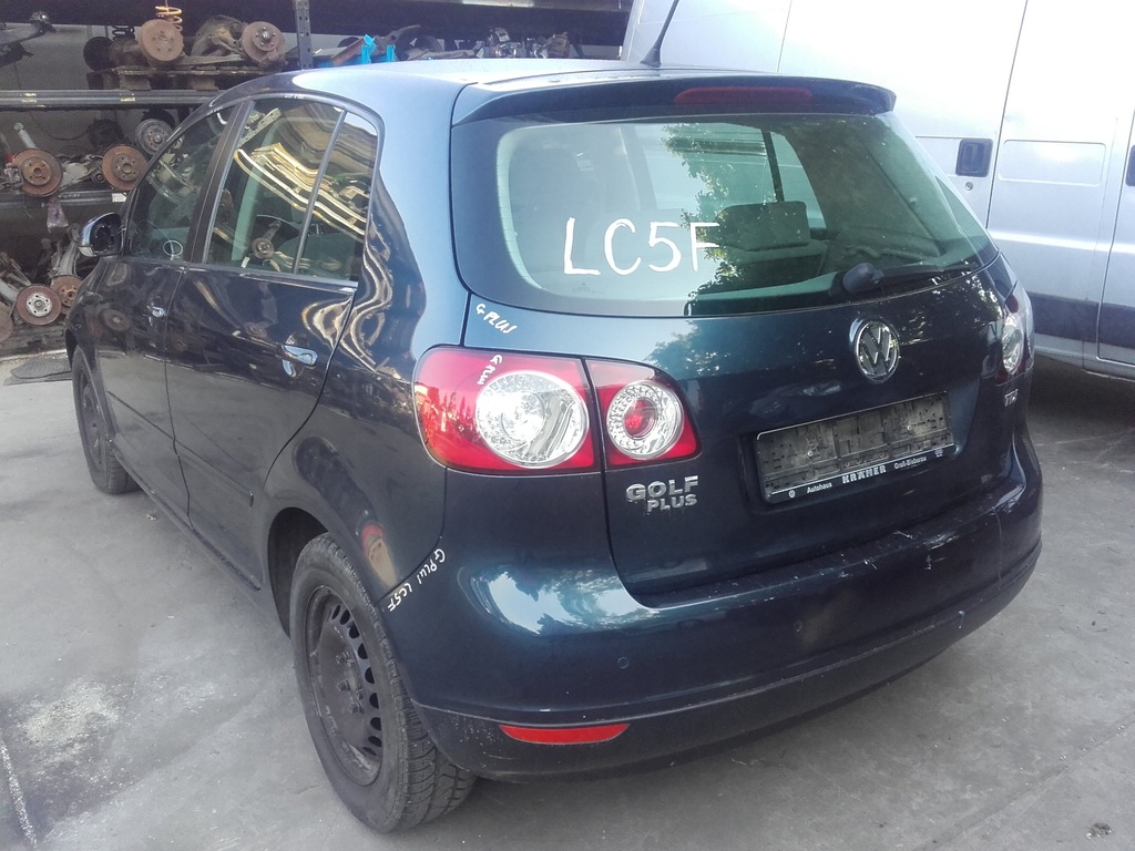 KLAPA TYŁ TYLNA VW Golf V plus kolor: LC5F