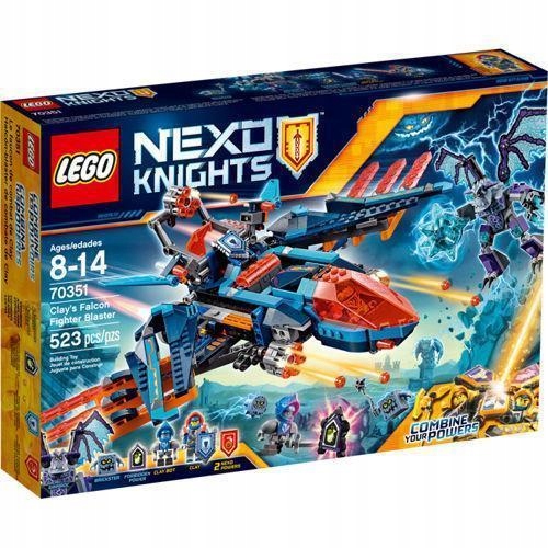 LEGO NEXO Knights Blasterowy myśliwiec Claya 70351