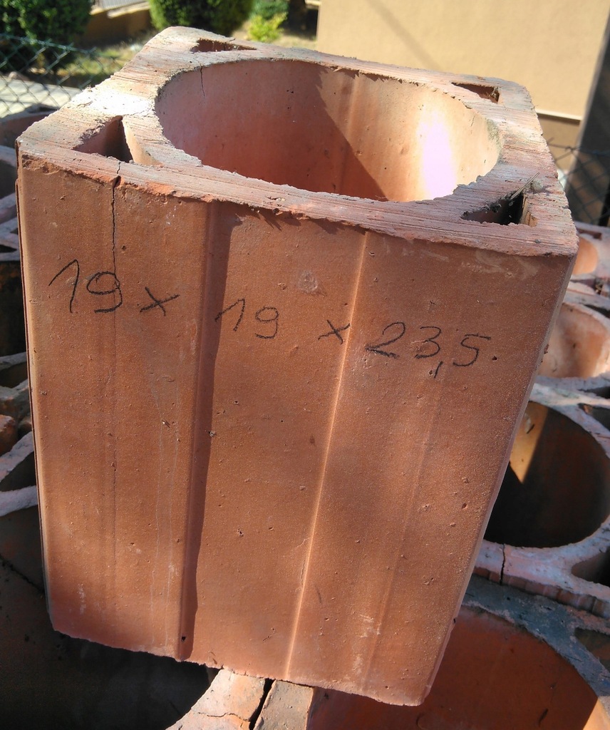 pustak ceramiczny wentylacyjny c1 125 sztuk poznań
