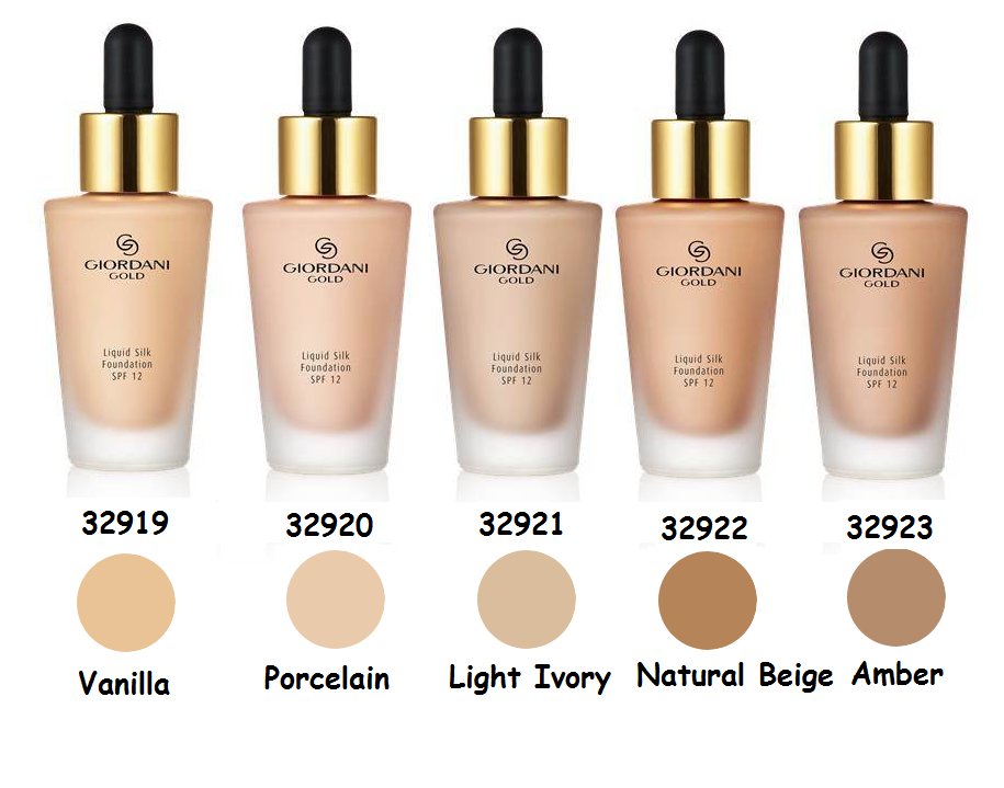 Podkład Giordani Gold Liquid Silk - Różne Kolory