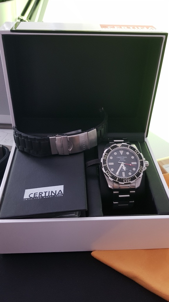 zegarek certina ds sport diver