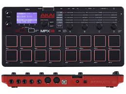 Akai mpx16 sampler, drum machine, kontroler